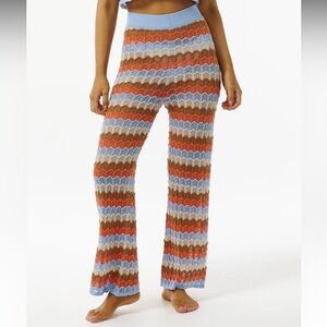 NWT RIP CURL Santorini Sun Crochet Pants